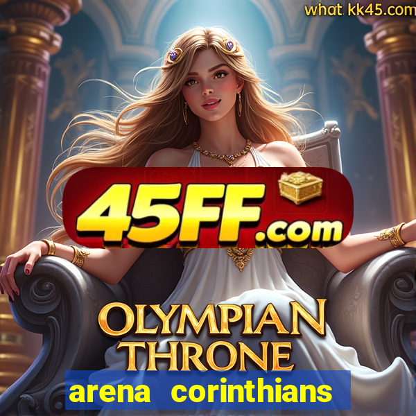 arena corinthians mapa assentos
